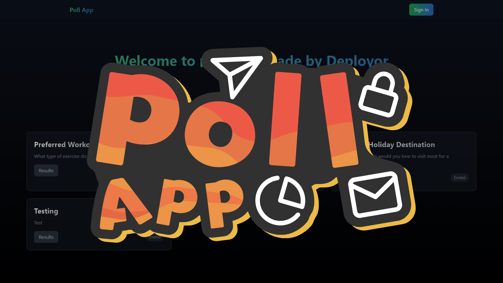 📊 Poll App